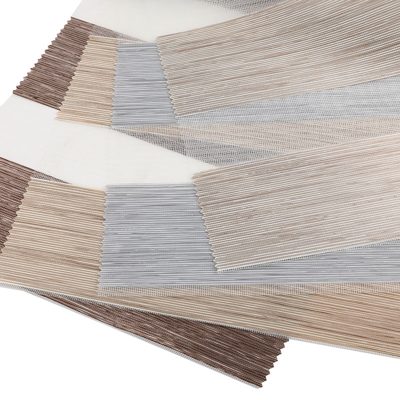 GD41 100% بوليستر مقاوم للماء شبه معتم قماش حمار وحشي أعمى