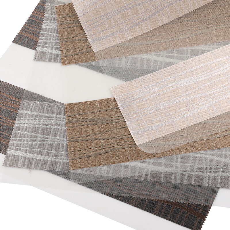 YX025 قماش جاكار بطبقة مزدوجة من قماش جاكار زيبرا أعمى