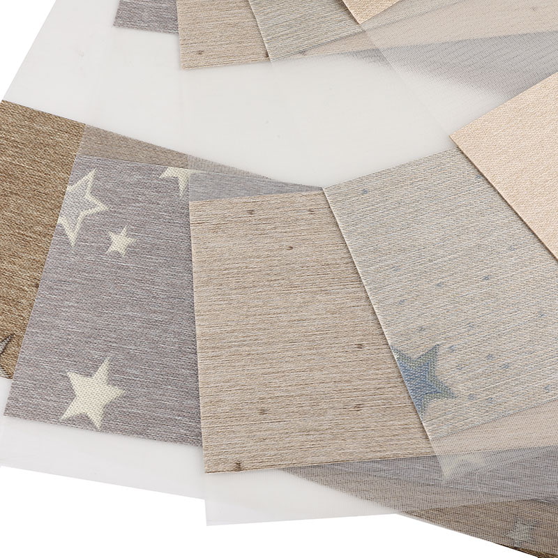 GD01 رواية عصرية طبقة واحدة من قماش الجاكار زيبرا للمكفوفين