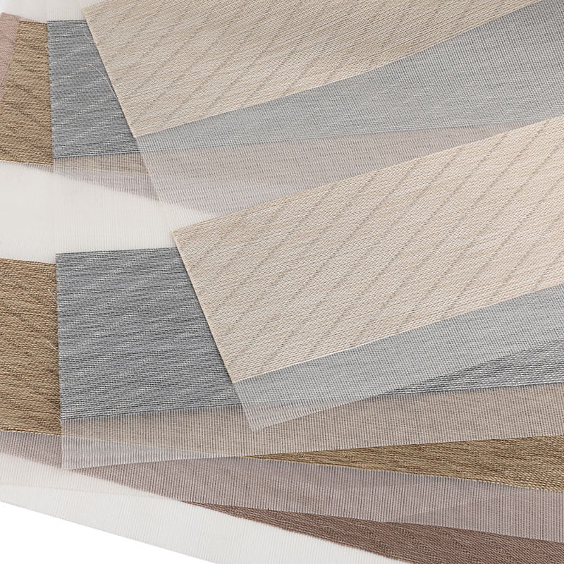 GD23 عزل مزدوج قابل للتعديل شبه تعتيم قماش حمار وحشي أعمى