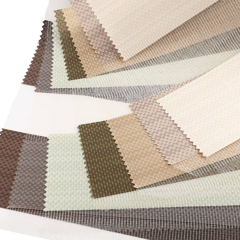 F060 office Home طبقة مزدوجة لينة شبه تعتيم قماش حمار وحشي أعمى