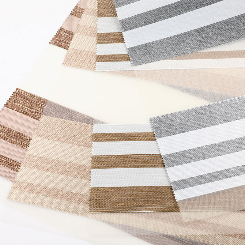 YX06 غرفة التحكم كمية الضوء شبه تعتيم قماش حمار وحشي أعمى