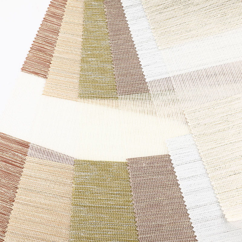 F048 تأثير تظليل قابل للتعديل شبه تعتيم قماش حمار وحشي أعمى