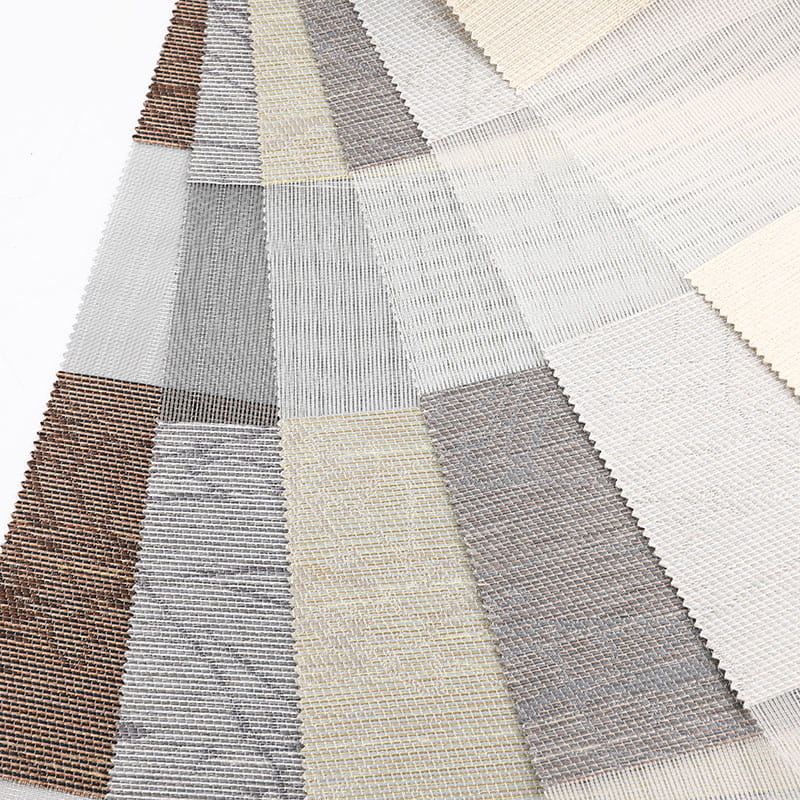 F079 بوليستر شاش ناعم ستارة جاكار زيبرا أعمى قماش