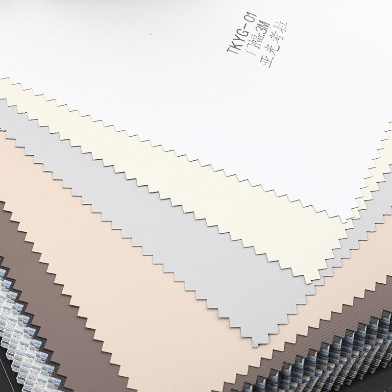 غراء ملون للوجه مزدوج 300 سم من TKYG 100٪ قماش أعمى أسطواني معتم