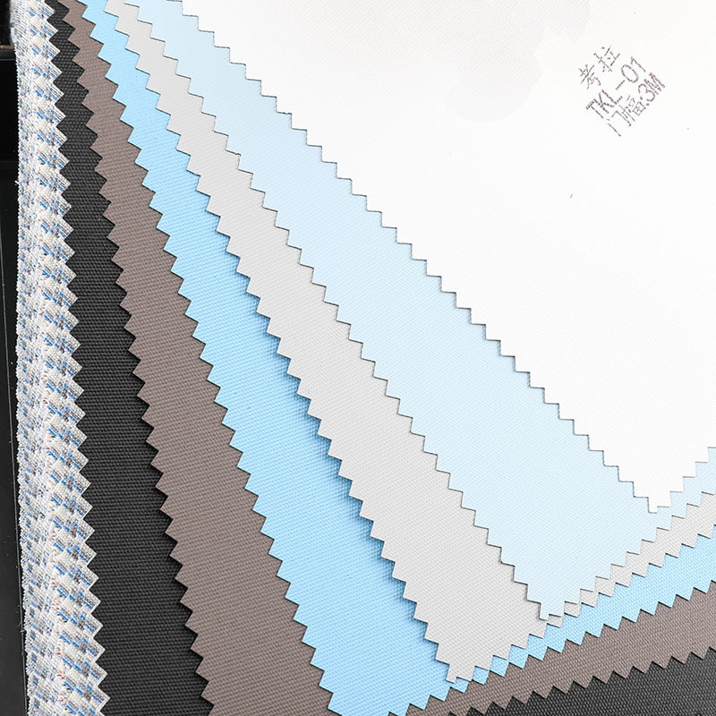 صمغ ملون صديق للبيئة من TKL 100٪ قماش معتم للرول أعمى