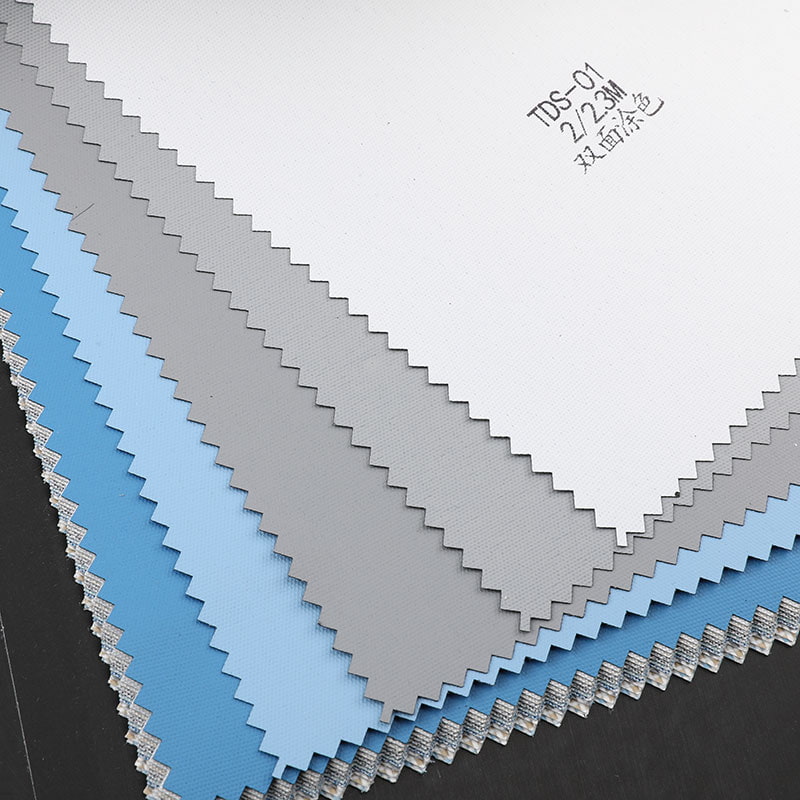 TDS 200/230 سم غراء مزدوج الوجه 100٪ قماش تعتيم رولر أعمى